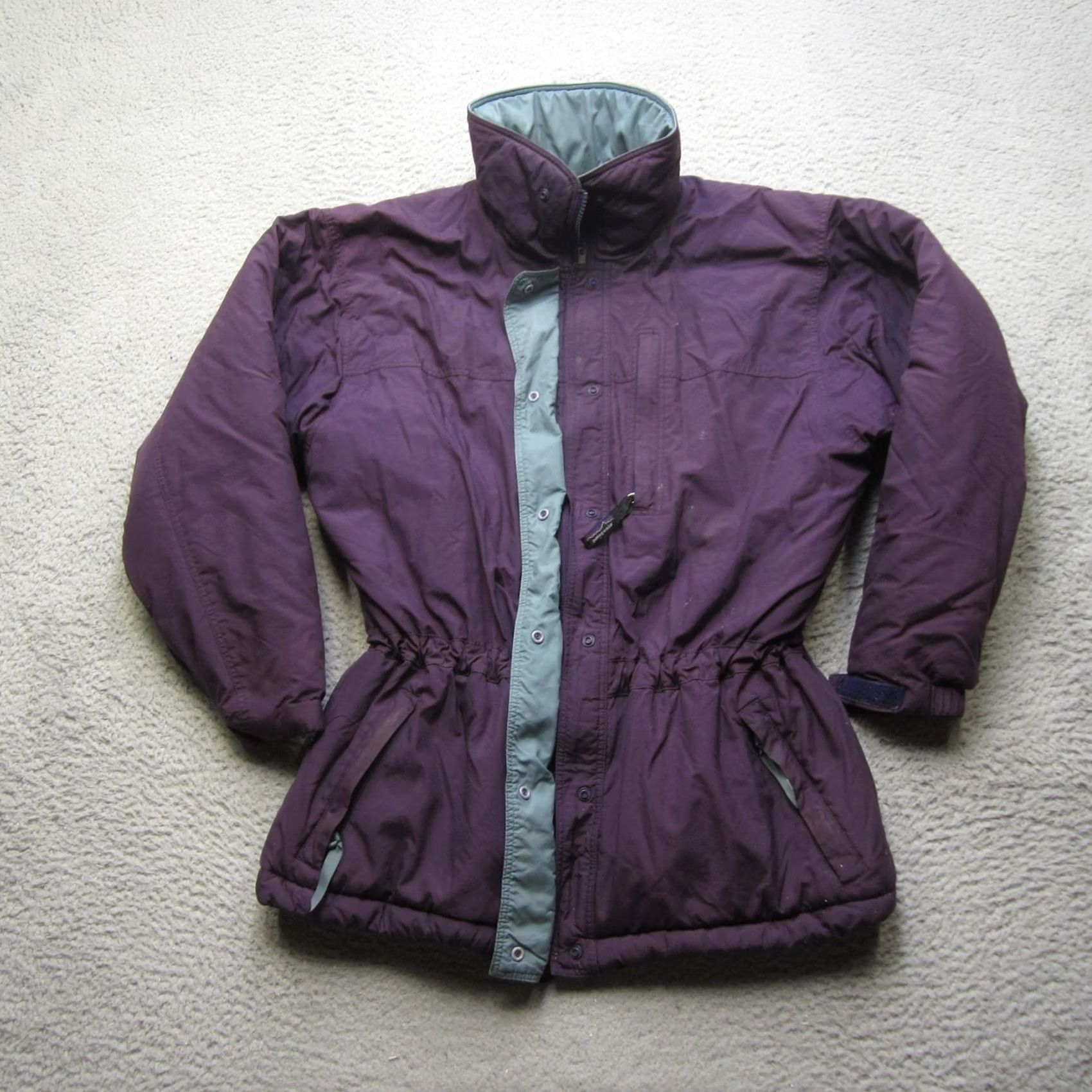 Patagonia VINTAGE Patagonia Jacket Womens M Purple F96 Insulated Winter Outdoor 90s Size M / US 6-8 / IT 42-44 - 2 Thumbnail