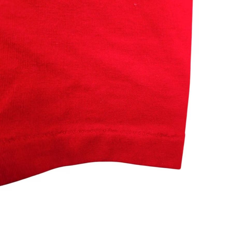 Jerzees VINTAGE Jerzees Polo Shirt Mens Large 80s 90s Made In USA Cotton Blend Red Short Sleeve Polo Shirt Mens L Size US L / EU 52-54 / 3 - 5 Thumbnail