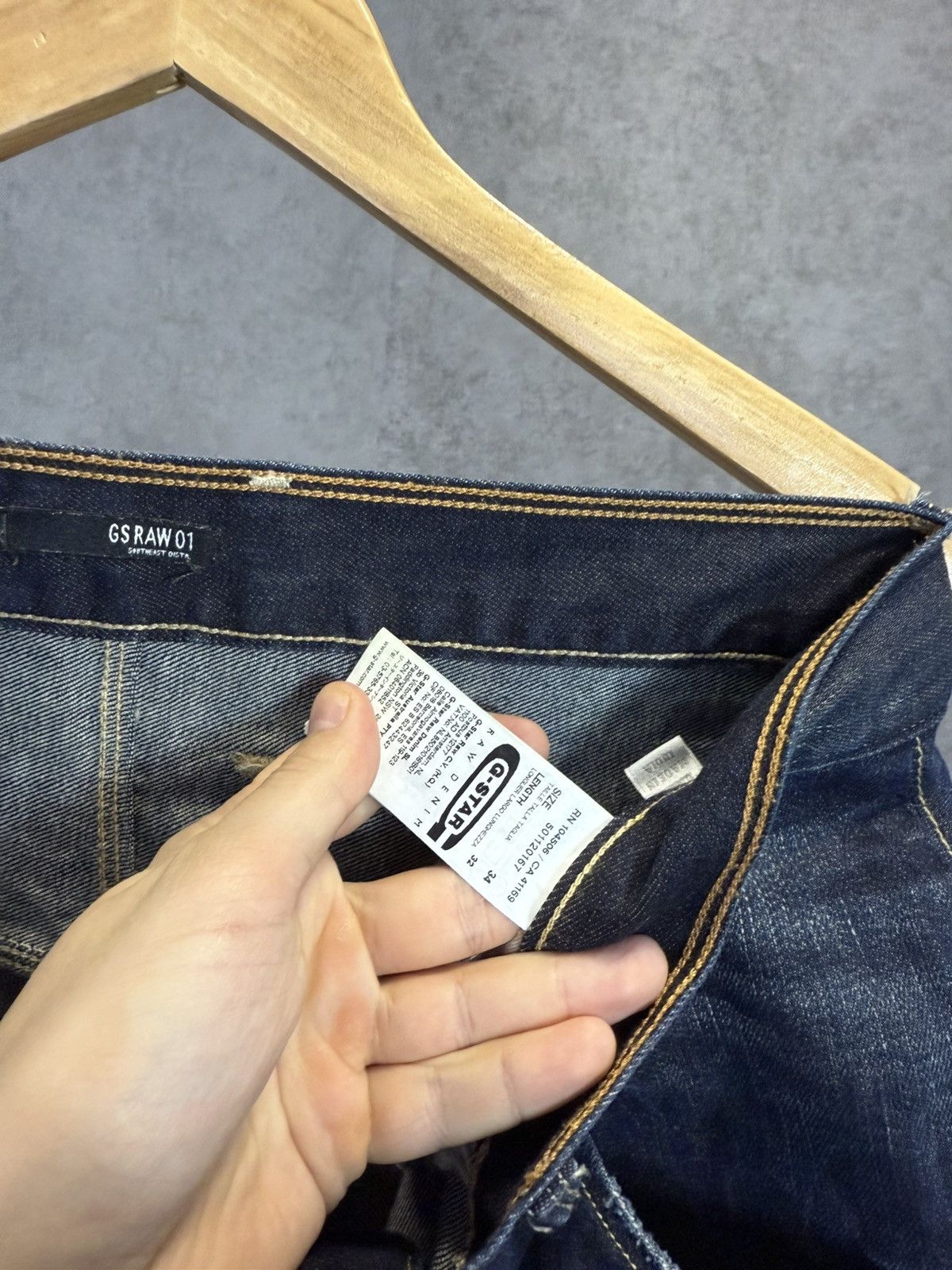 G-Star G Star Raw crazy asymmetric jeans Size US 34 / EU 50 - 6 Thumbnail