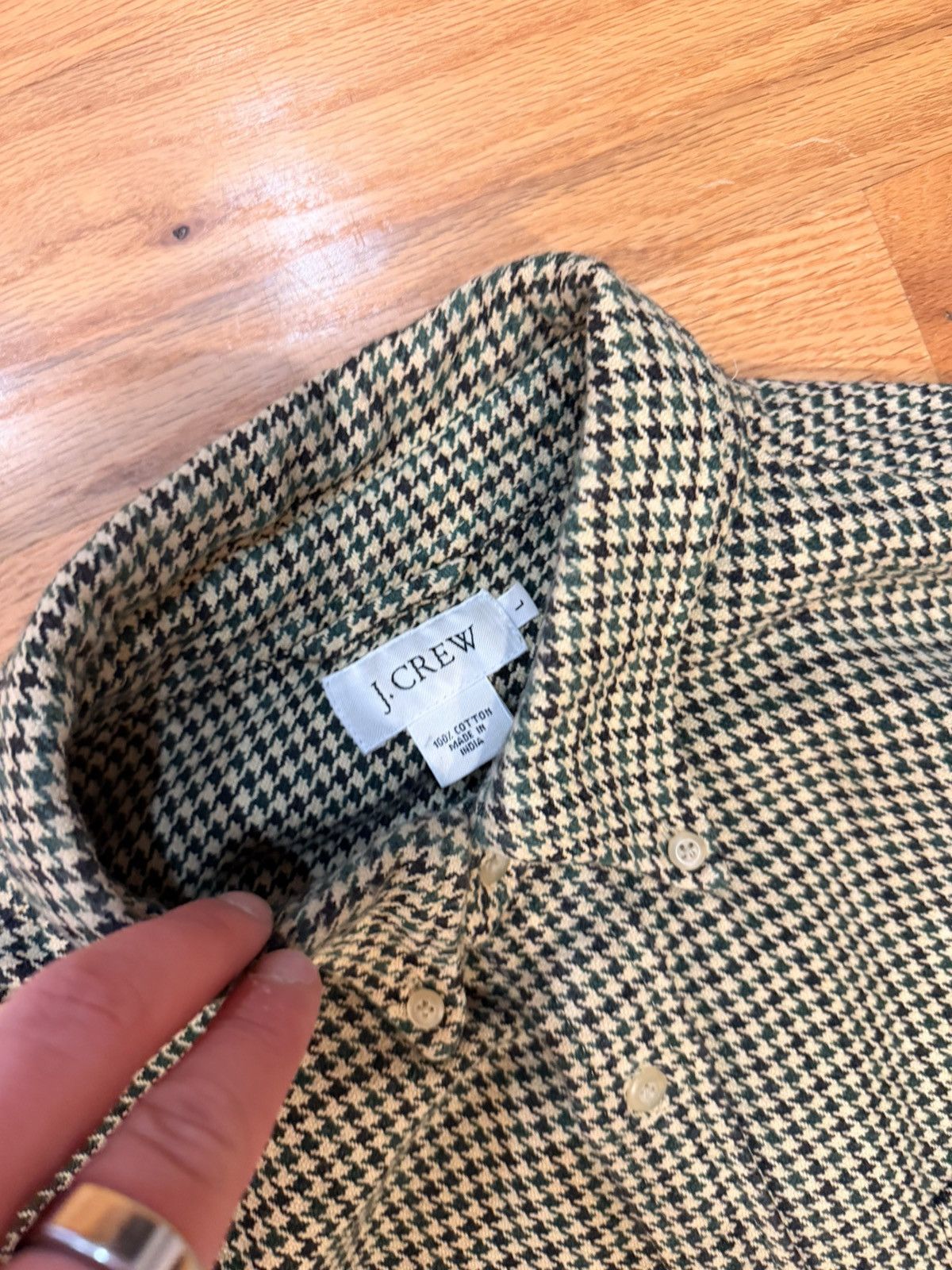 J.Crew 80s J Crew Long Sleeve Size US XL / EU 56 / 4 - 3 Thumbnail