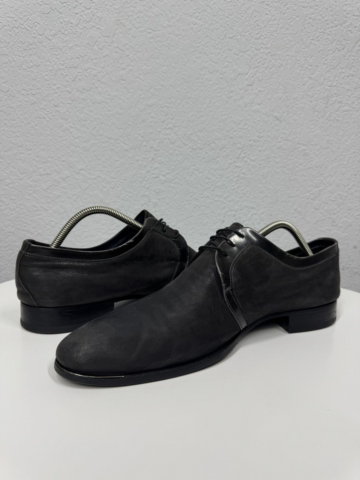 FABI Shoes Luxury FABI Elegant Suede Italian Desig Leather Prada Size US 12 / EU 45 - 10 Thumbnail