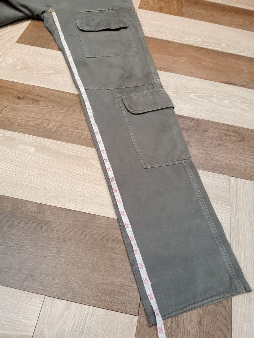 Brunello Cucinelli BRUNELLO CUCINELLI MULTI-POCKET CARGO TECH TROUSERS SIZE 48 Size US 34 / EU 50 - 18 Thumbnail