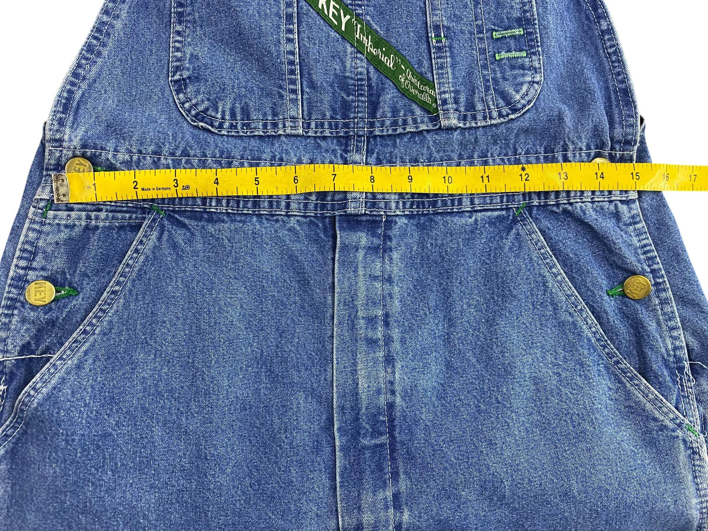 Other Key Denim Bib Overalls Hip Hop Skateboards Workwear Size US 28 / EU 44 - 10 Thumbnail