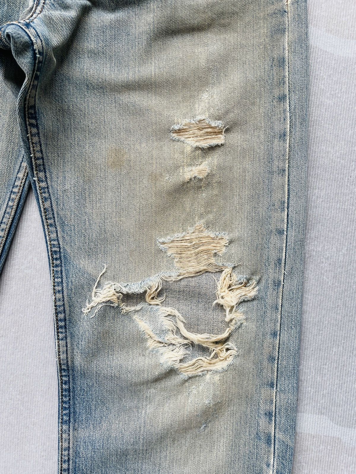 Levi's × Vintage Levis 512 Distressed Jeans (P68) Size US 30 / EU 46 - 5 Thumbnail