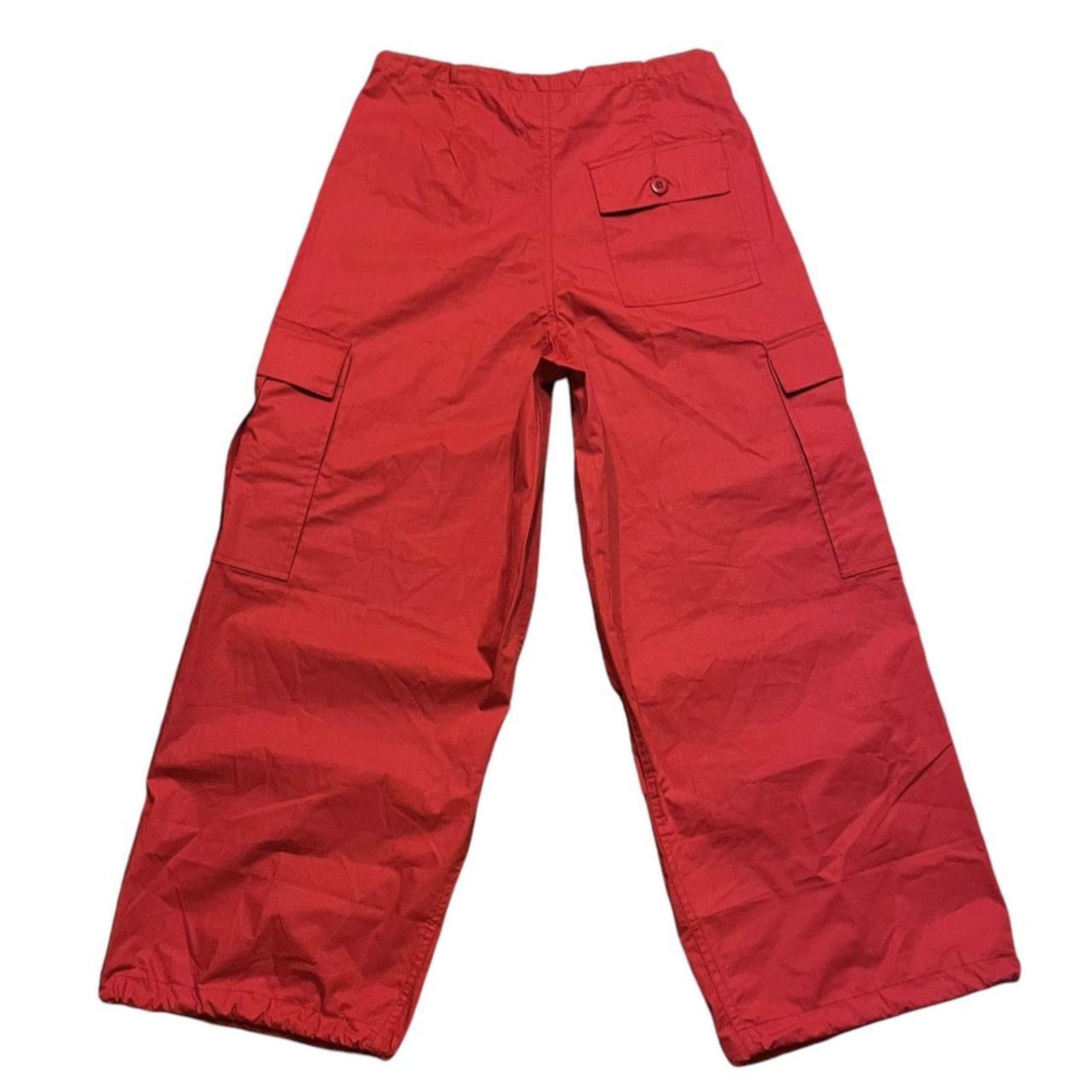 Vintage NWOT VTG Y2K UFO Rave pants baggy cargo parachute pants XXS Size 25" / US 0 / IT 36 - 2 Thumbnail