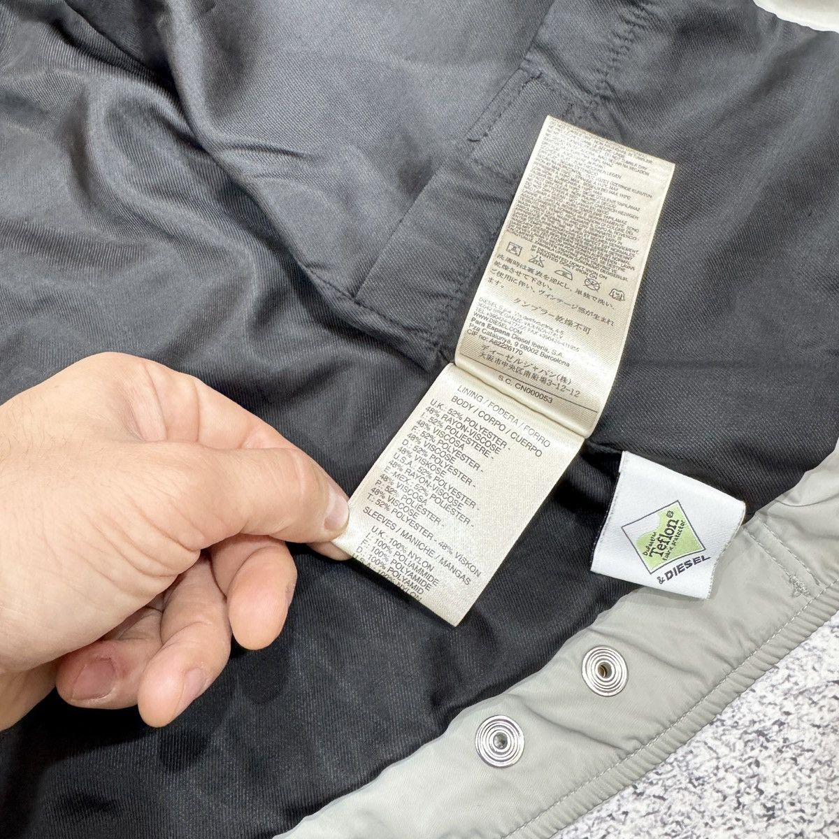 Designer × Diesel Diesel Bomber Jacket L size Size US L / EU 52-54 / 3 - 14 Thumbnail