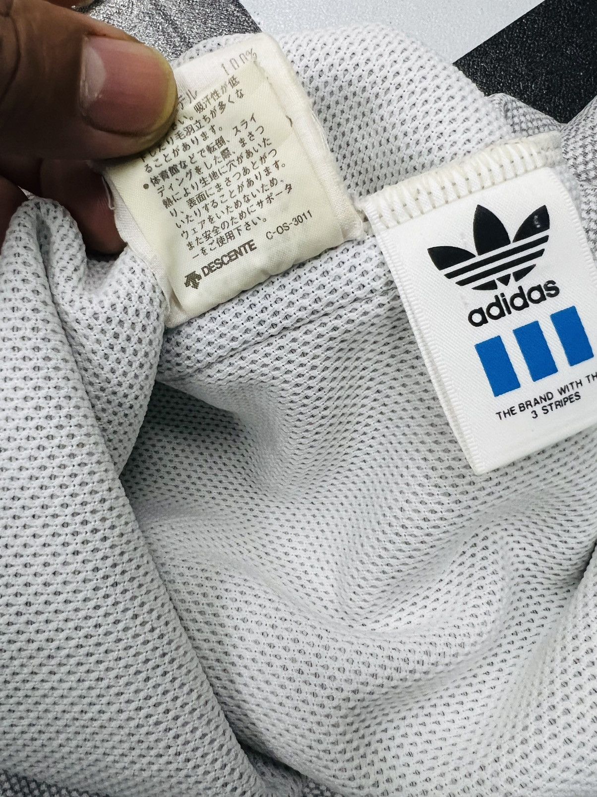 Adidas × Vintage Vintage 90s Adidas Drill Track Pants Jogger Size US 34 / EU 50 - 9 Thumbnail