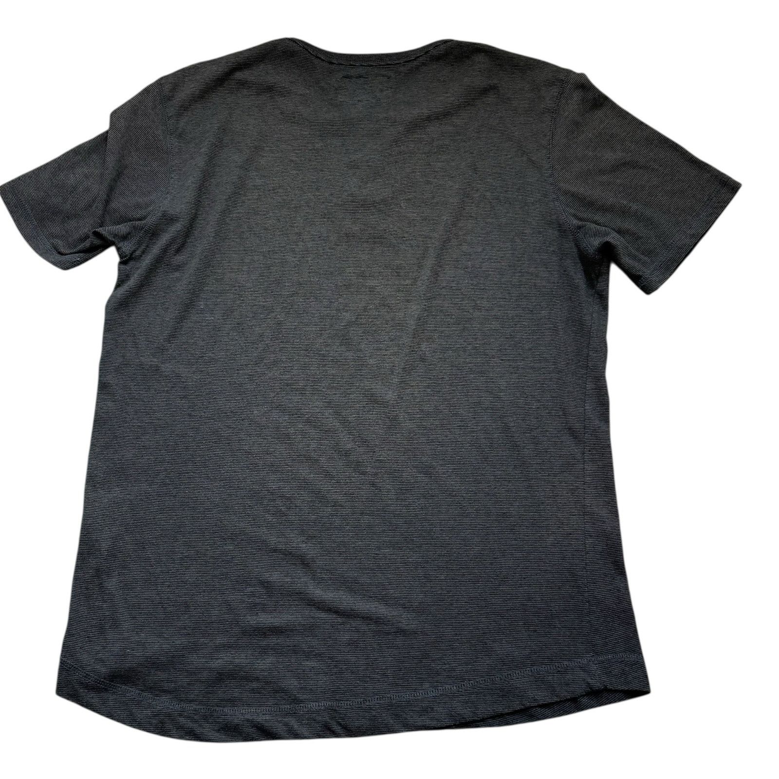 Hurley Hurley Black Pinstripe Short Sleeve Henley Pullover Shirt Size US M / EU 48-50 / 2 - 3 Thumbnail
