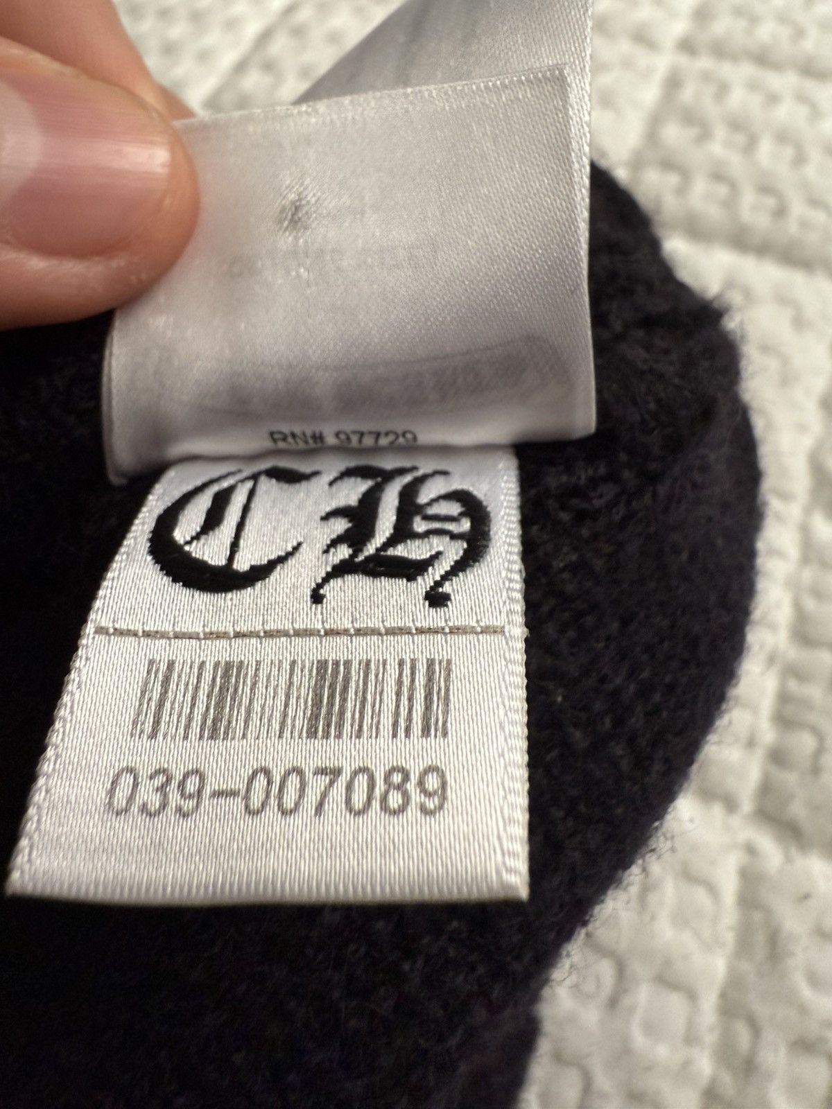 Chrome Hearts Chrome Hearts Skull Cross Beanie Size ONE SIZE - 8 Thumbnail