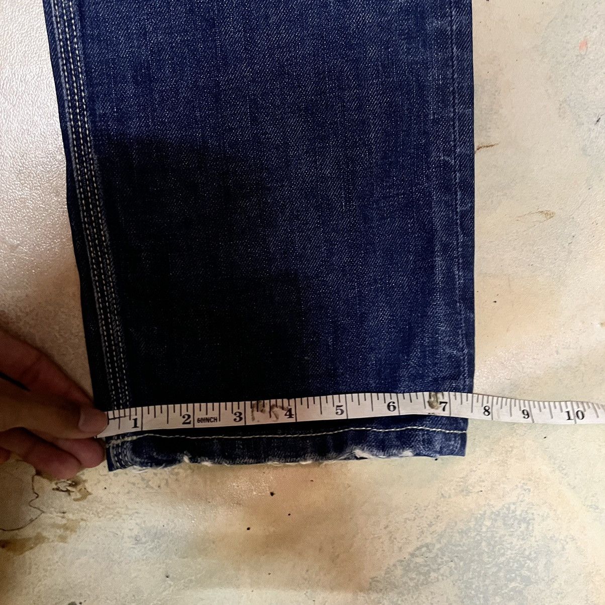 Diesel Diesel Co Distressed Denim Jeans Size US 33 - 17 Thumbnail