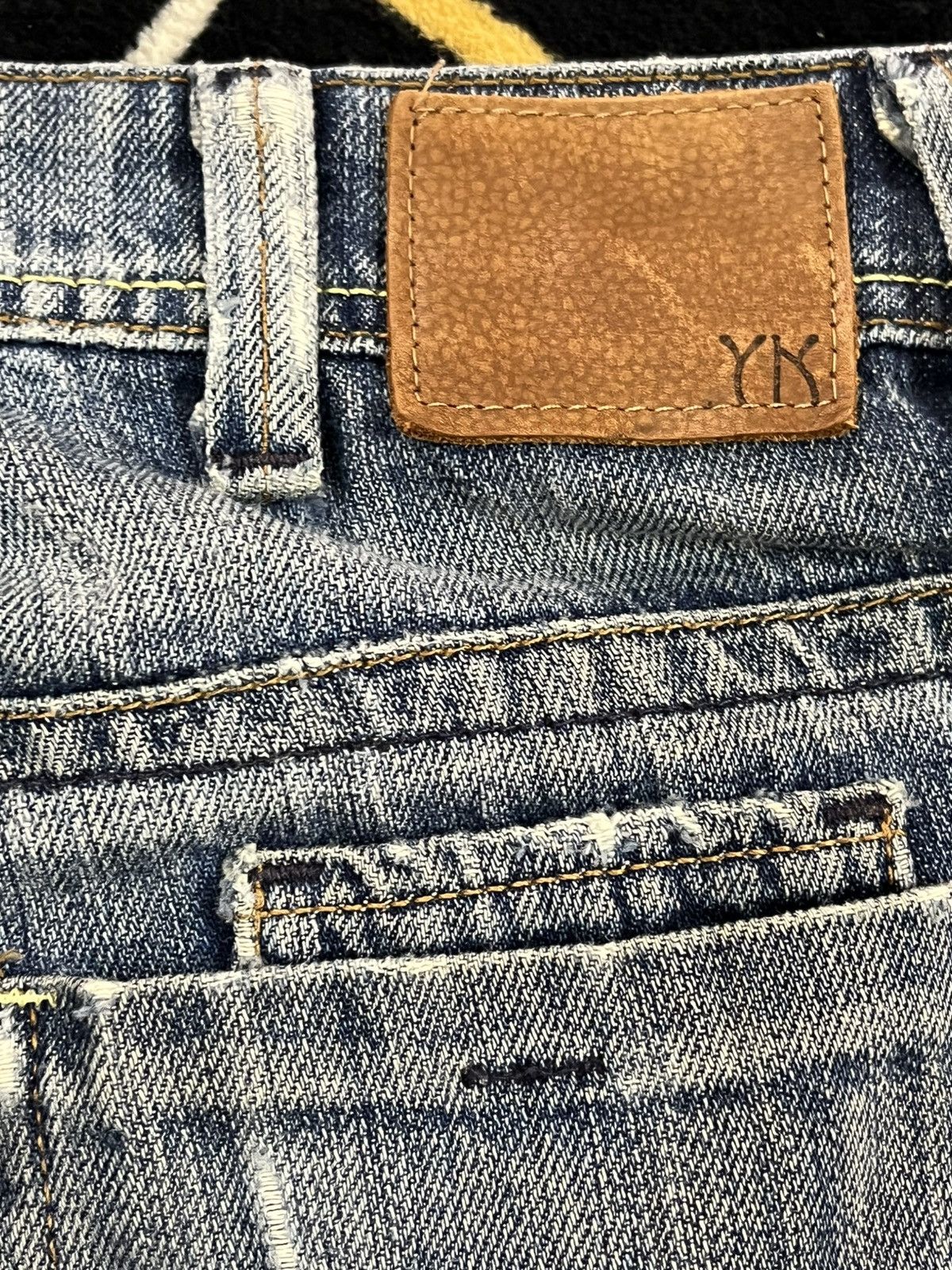 Kapital Vintage Yanuk Flare Ripped Distressed Denim Size US 29 - 12 Thumbnail