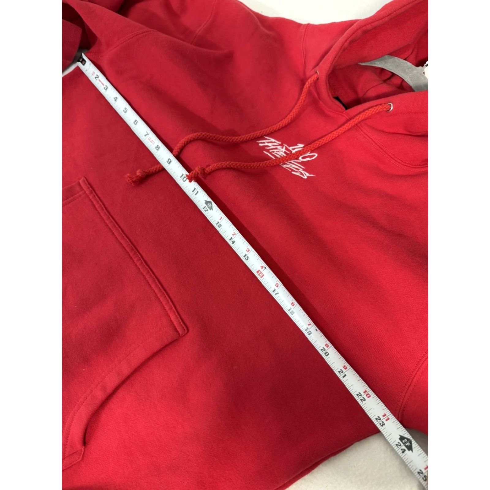 100 Thieves 100 Thieves Essentials Hoodie Red Embroidered Men's Size M Drawstring Hoodie Size US M / EU 48-50 / 2 - 5 Thumbnail