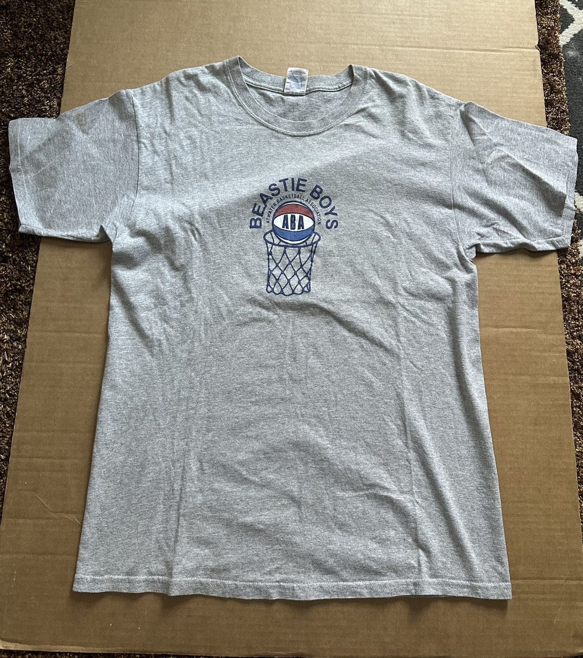 Band Tees × Vintage Beastie Boys Atwater Basketball Association shirt Size US L / EU 52-54 / 3 - 1 Thumbnail