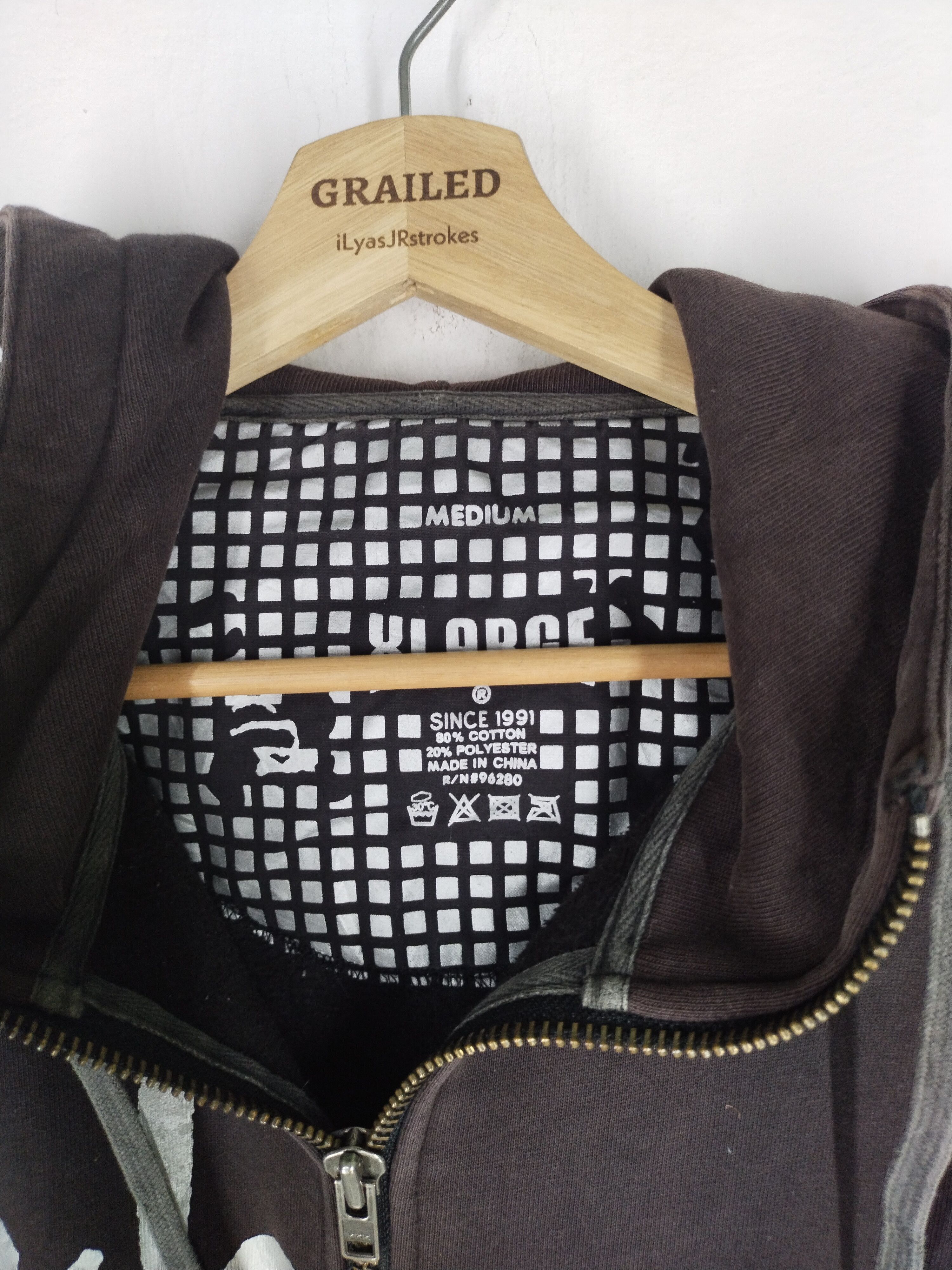 Japanese Brand × Vintage × X-LARGE X Large Zipper Hoodie Size US M / EU 48-50 / 2 - 15 Thumbnail