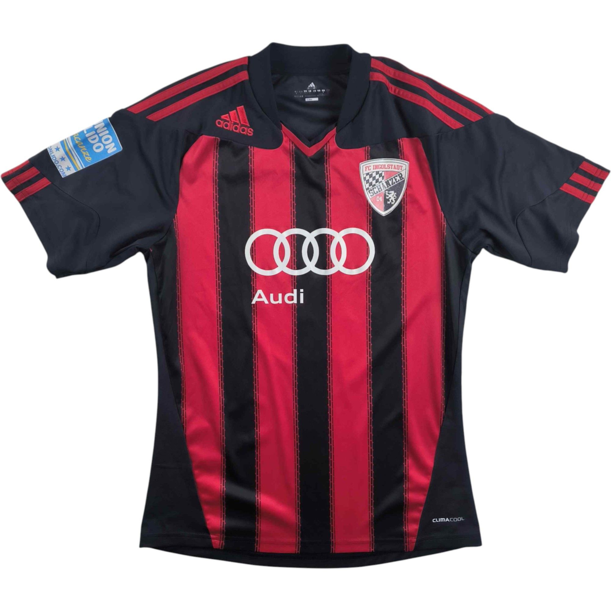 Adidas FC Ingolstadt 2010-12 Adidas home #3 football jersey size S Size US S / EU 44-46 / 1 - 1 Thumbnail