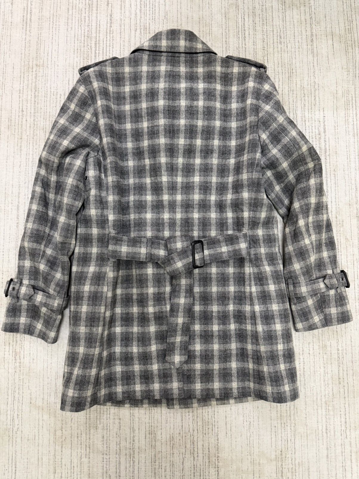 Junya Watanabe × Mackintosh Vintage 80s Mackintosh philosophy trench jacket Size US M / EU 48-50 / 2 - 2 Thumbnail