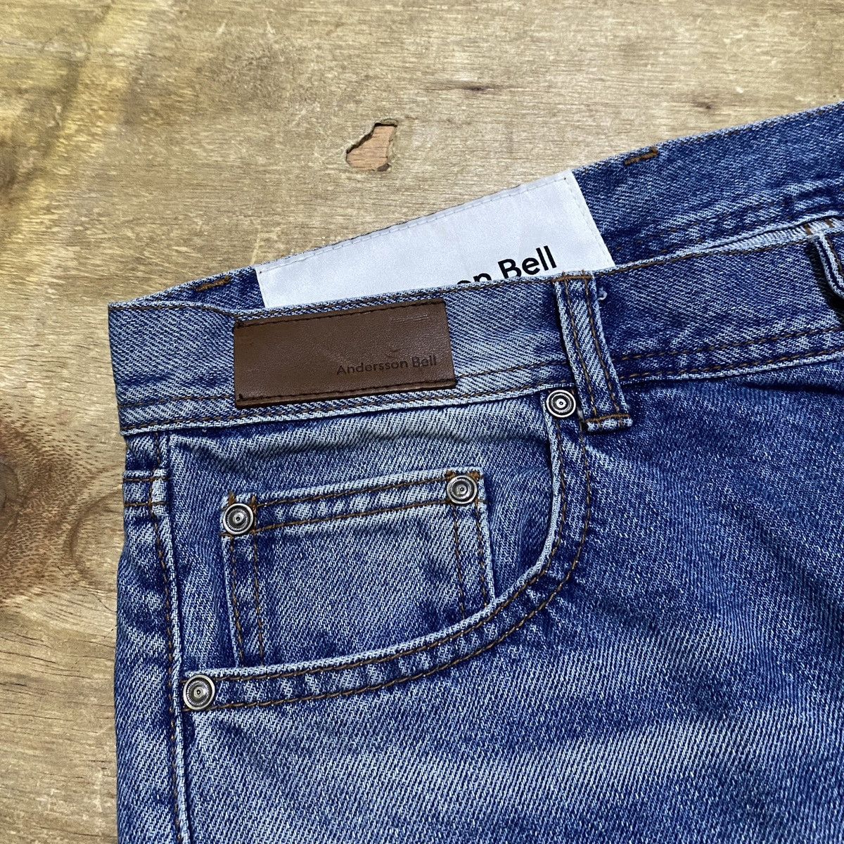Andersson Bell Andersson bell destroyed boots cut wide jeans Size US 36 / EU 52 - 5 Thumbnail