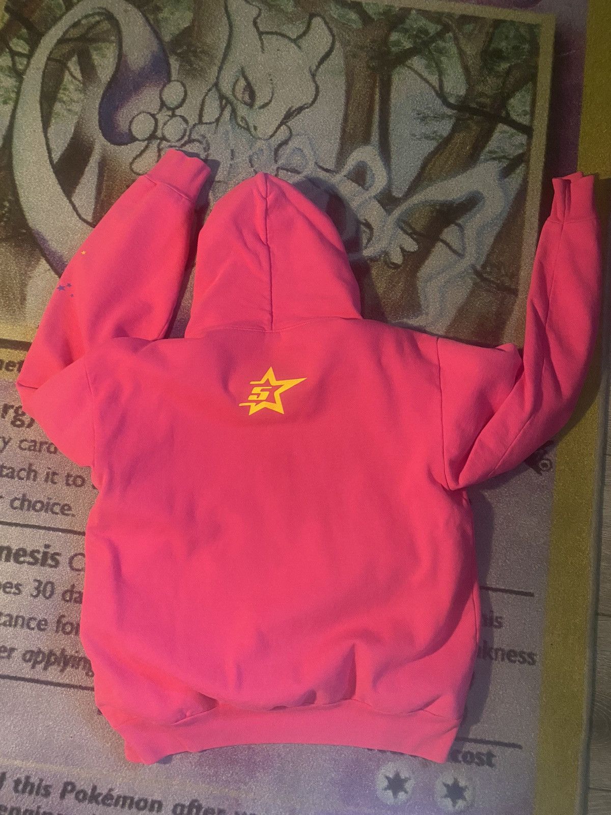 Spider Worldwide SPIDER WORLDWIDE SP5DER PUNK HOODIE PINK