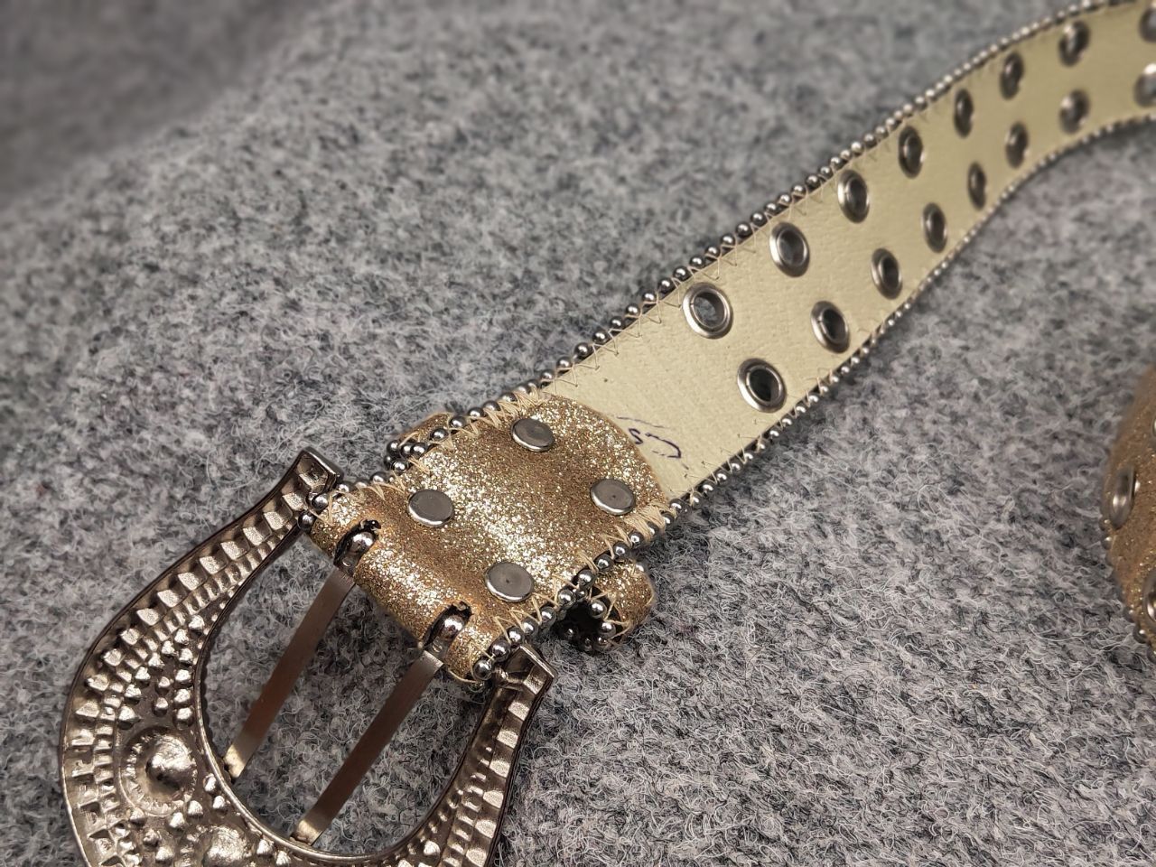 Hysteric Glamour Vintage Hysteric Glamour B.B Simon Style Y2K Metal Belt Size ONE SIZE - 10 Thumbnail