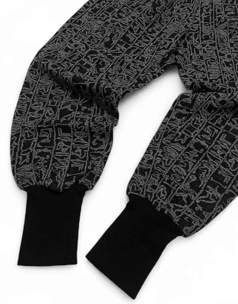 Issey Miyake Vtg 80s Issey Miyake Oversized Script Knit Set Size US M / EU 48-50 / 2 - 8 Thumbnail