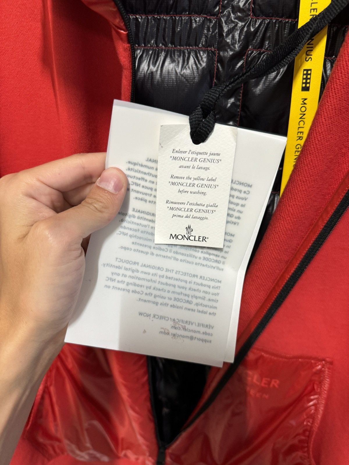 Craig Green × Moncler Moncler X Craig Green Down Padded Hoodie NEW 950$ Size US M / EU 48-50 / 2 - 7 Thumbnail
