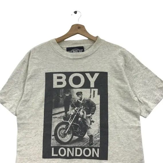 Boy London Vtg 90’ BOY LONDON PUNK Seditionaries Motorcycle Tee Shirt Size US M / EU 48-50 / 2 - 3 Thumbnail