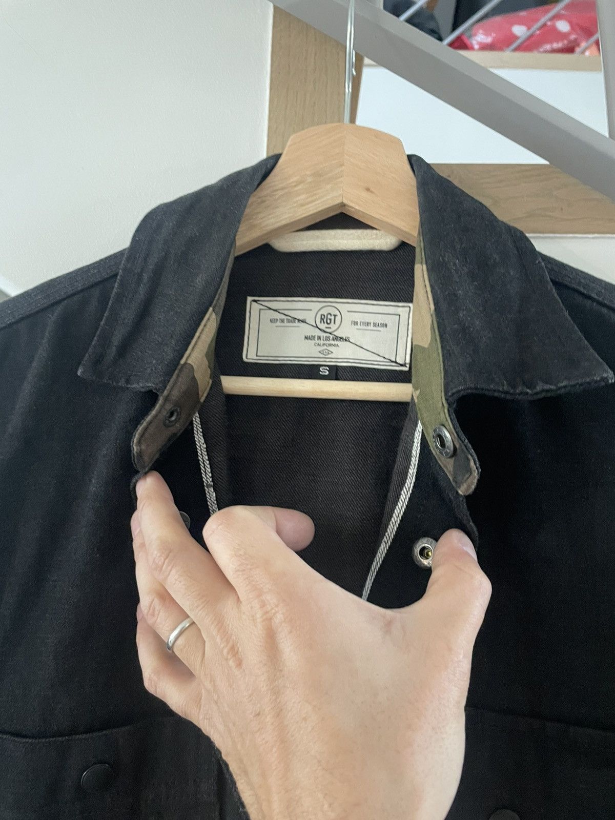 Rogue Territory Rogue Territory Service Shirt Stealth Denim Selvedge 15oz Size US S / EU 44-46 / 1 - 4 Thumbnail