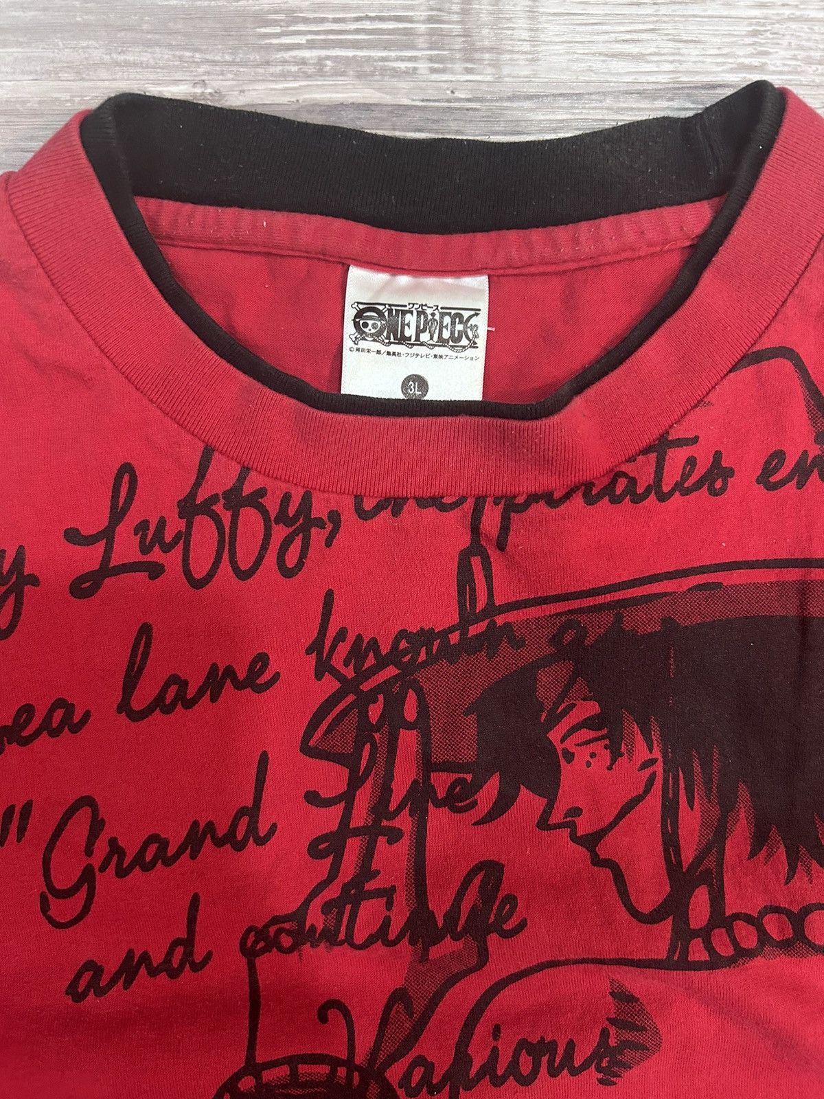 One Piece One Piece Ace Shirt Size US XL / EU 56 / 4 - 2 Thumbnail