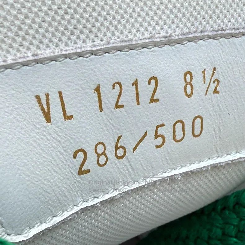 Louis Vuitton Louis Vuitton Trainer Maxi Fat Ding White Green shoes Size US 8.5 / EU 41-42 - 8 Thumbnail