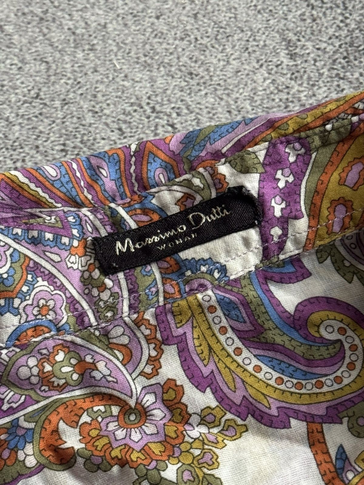Massimo Dutti Massimo Dutti 42/32 all printed shirt button up long sleeve Size S / US 4 / IT 40 - 4 Thumbnail