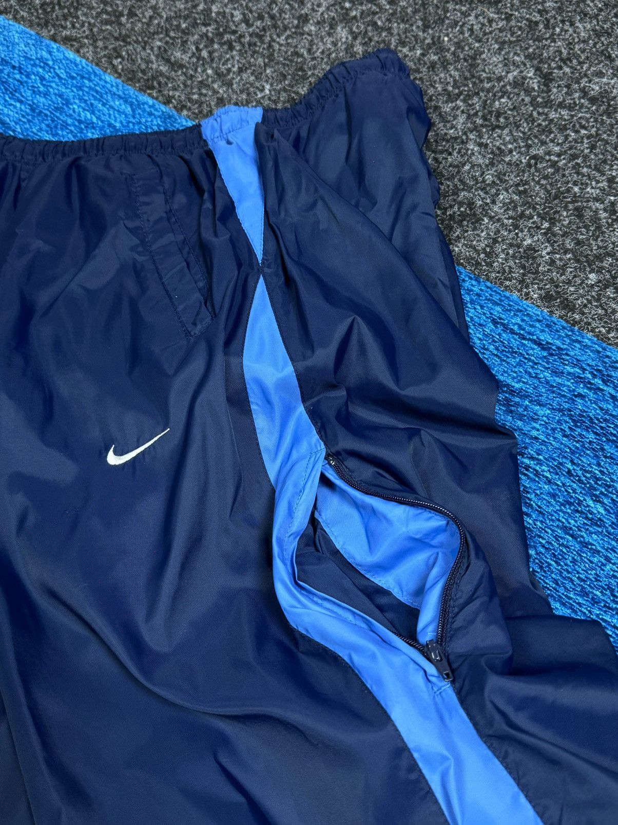 Nike × Vintage Nike Casual Pants On irons rubber bands Y2K Drilll size S Size US 30 / EU 46 - 15 Thumbnail