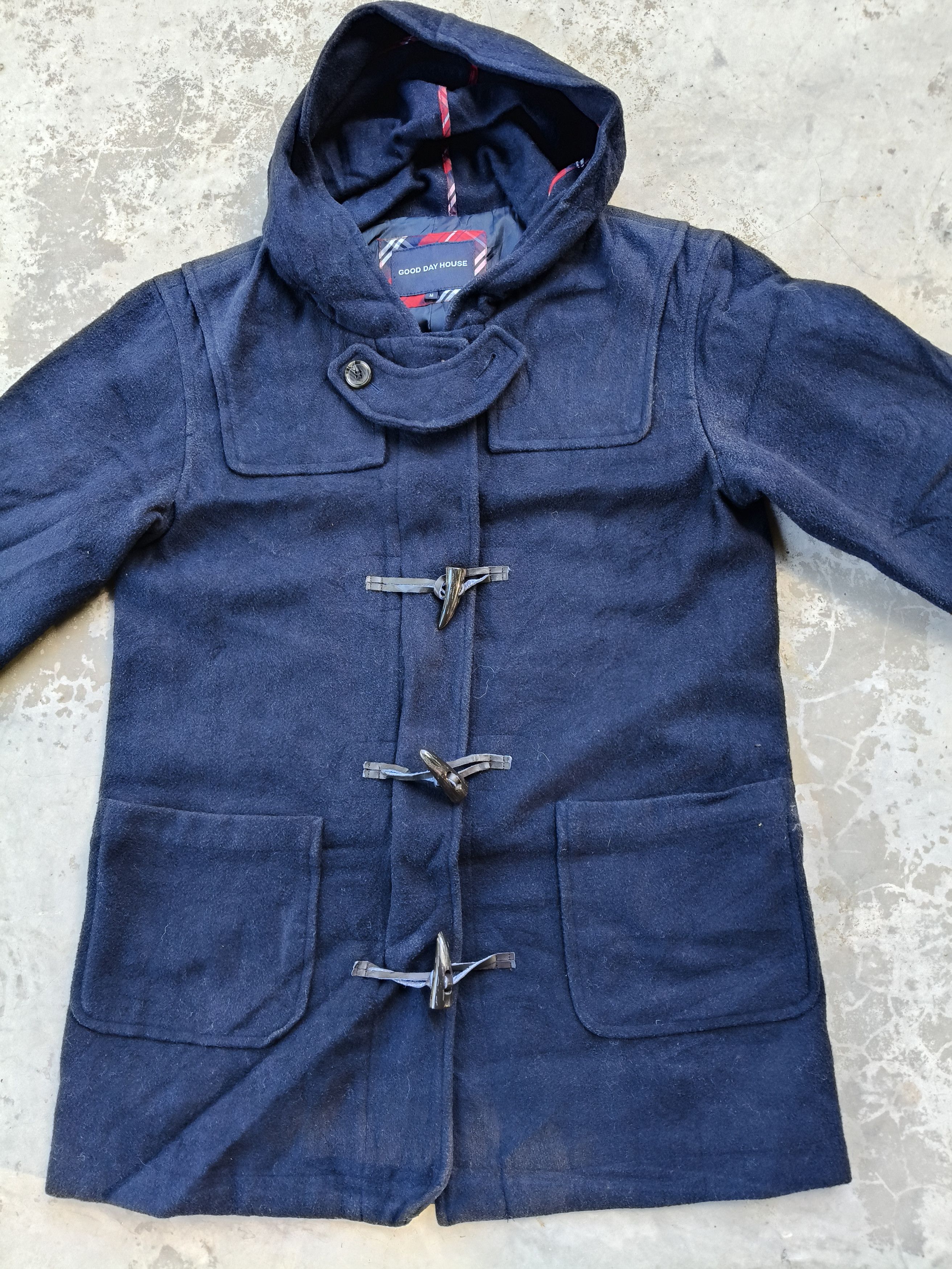 Japanese Brand Duffle Coat Good Day House Size US M / EU 48-50 / 2 - 5 Thumbnail