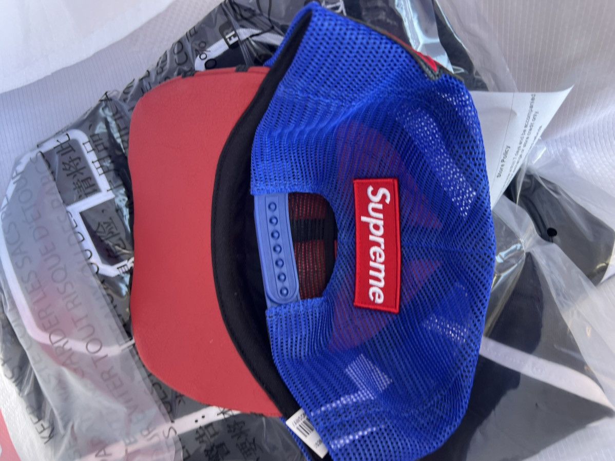 Supreme × Vanson Leathers Supreme®/Vanson Leathers® Spider-Man Mesh Back 6-Panel Red Size ONE SIZE - 4 Thumbnail