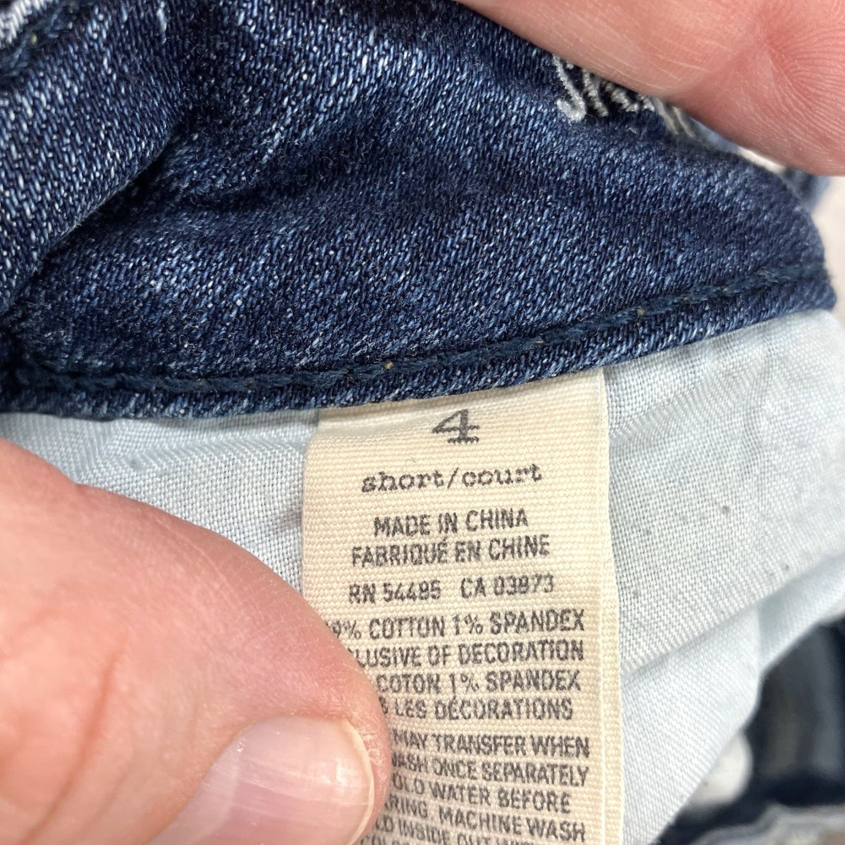 American Eagle Outfitters VINTAGE American Eagle Women's Skinny Jeans Size 4 Short 30x30 Dark Blue 90s Festival Grunge Size 27" / US 4 / IT 40 - 5 Thumbnail