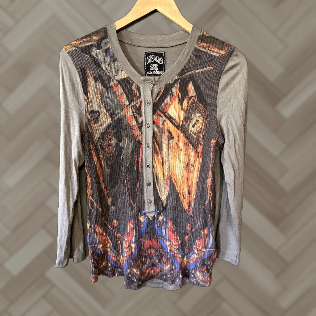 Aldo Aldomartins Cap Juluca A New Story Artsy Shirt Women 6 Brown Blouse Cap Juluca A New Story Aldo Martins Artsy Shirt Women 6 Brown Blouse Size M / US 6-8 / IT 42-44 - 1 Thumbnail