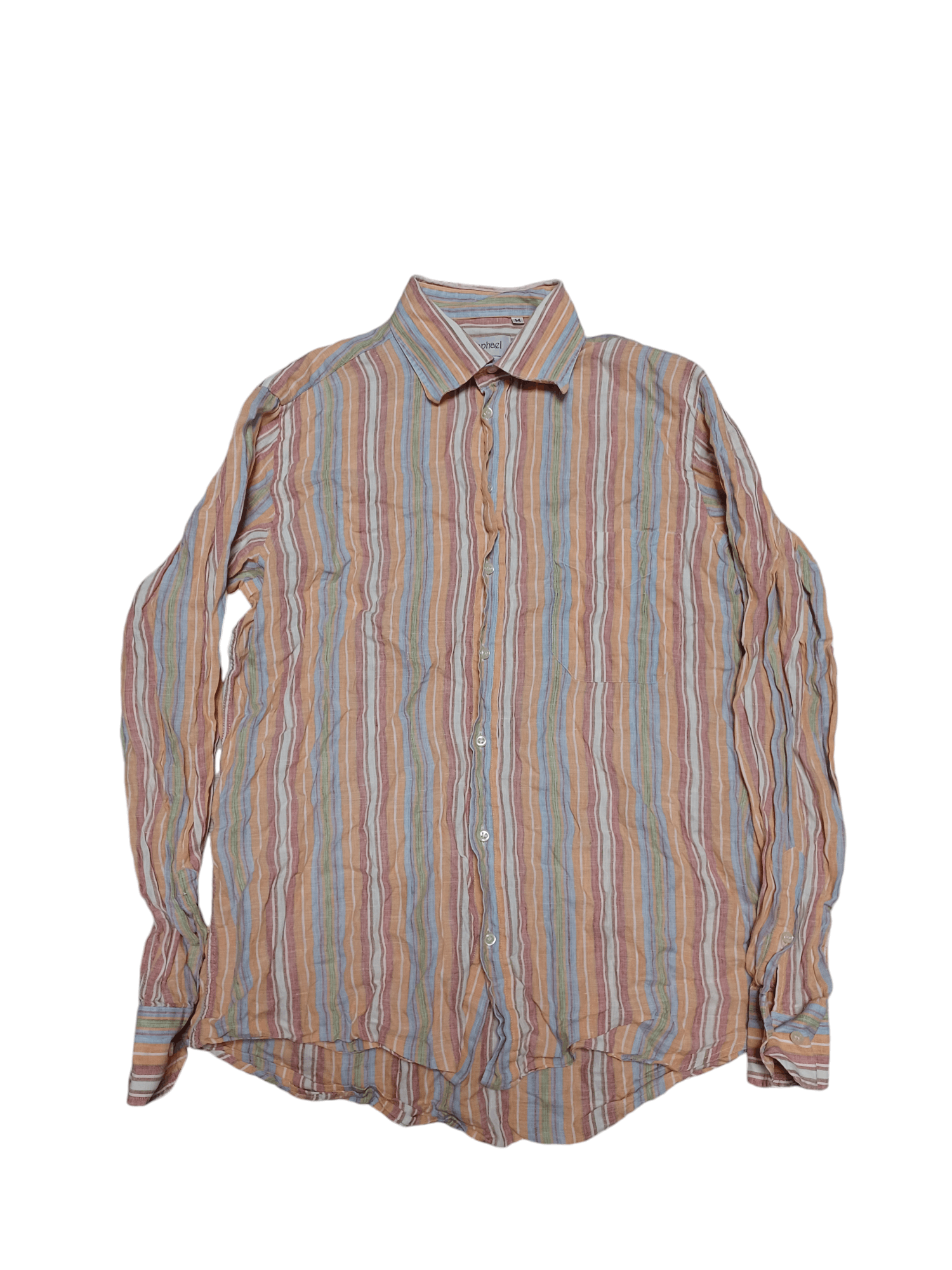 Other RAPHAEL 100% LINEN MADE IN ITALY 90S MISSONI STYLE SHIRT Size US M / EU 48-50 / 2 - 1 Thumbnail