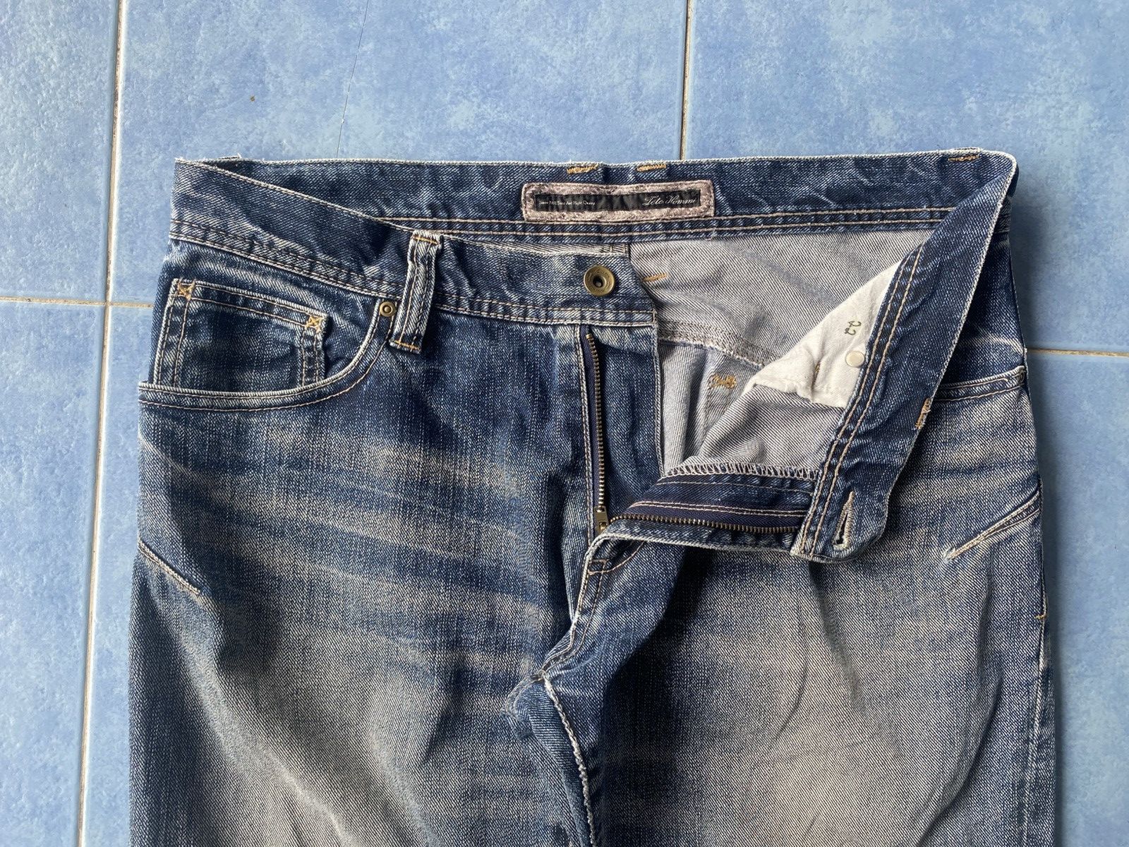 Issey Miyake Issey Miyake Tete Homme Flared Jeans Size US 33 - 5 Thumbnail