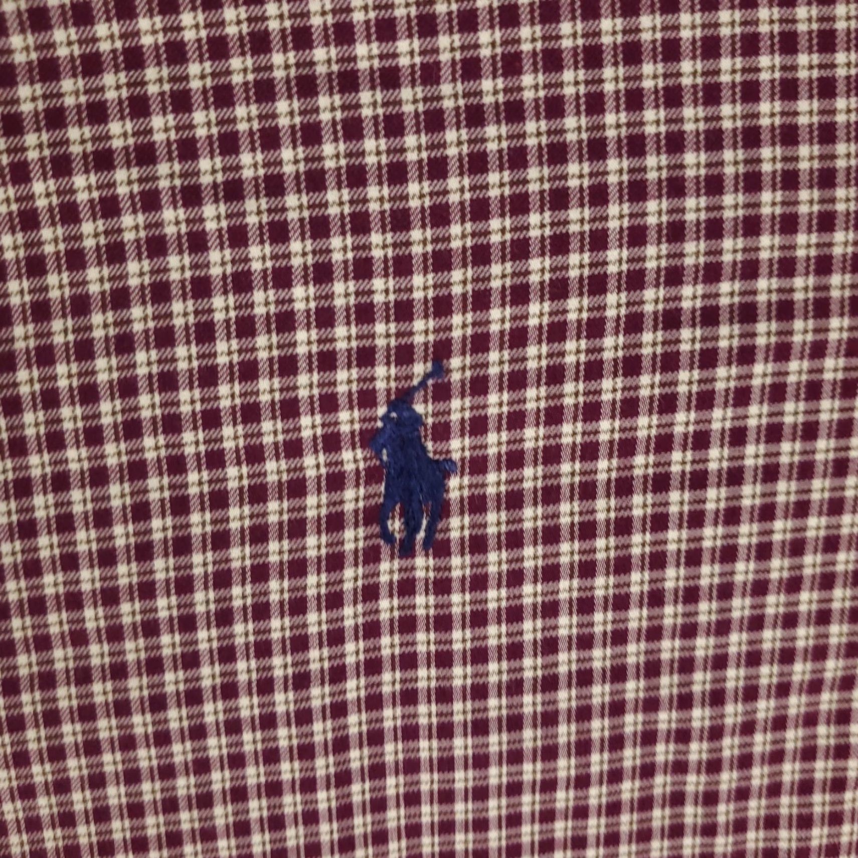 Ralph Lauren Ralph Lauren Shirt Adult XL Red Plaid Pony Button-Up Long Sleeve Mens Size US XL / EU 56 / 4 - 2 Thumbnail