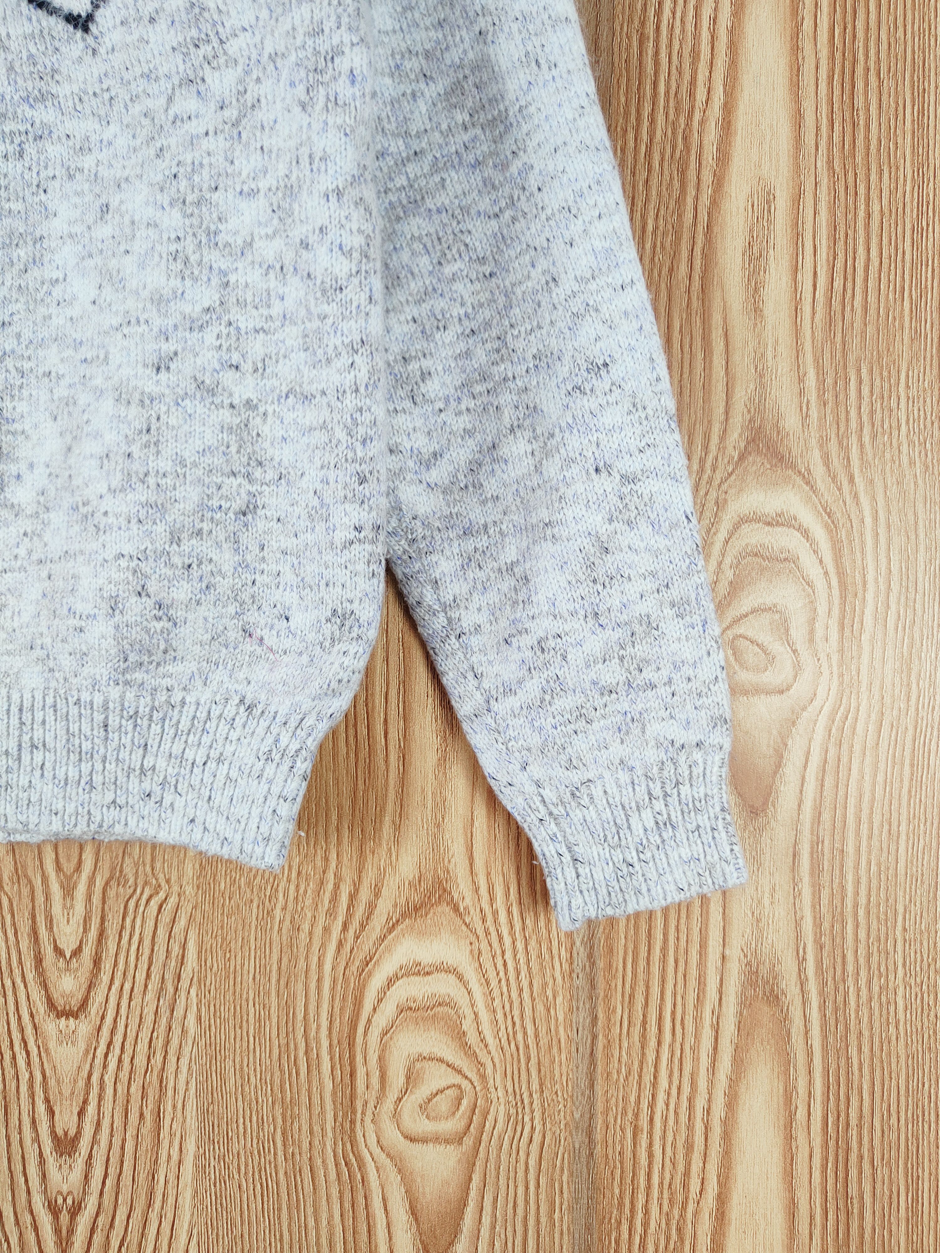 Homespun Knitwear × Japanese Brand × Vintage Proportion Light Blue Knitwear Sweatshirts #W755 Size S / US 4 / IT 40 - 6 Thumbnail