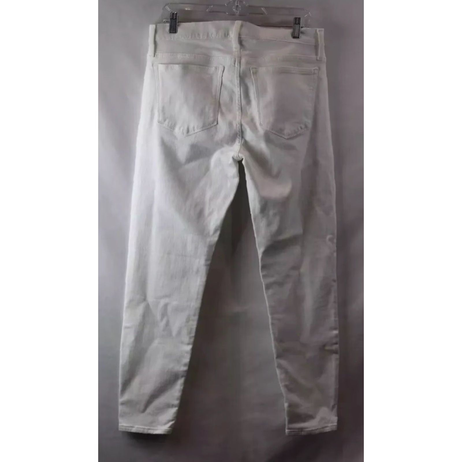 J.Crew J.Crew Women's Jeans 8” White Denim Toothpick Skinny Trouser Size 31 NEW NWT Size 24" / US 00 / IT 34 - 2 Thumbnail