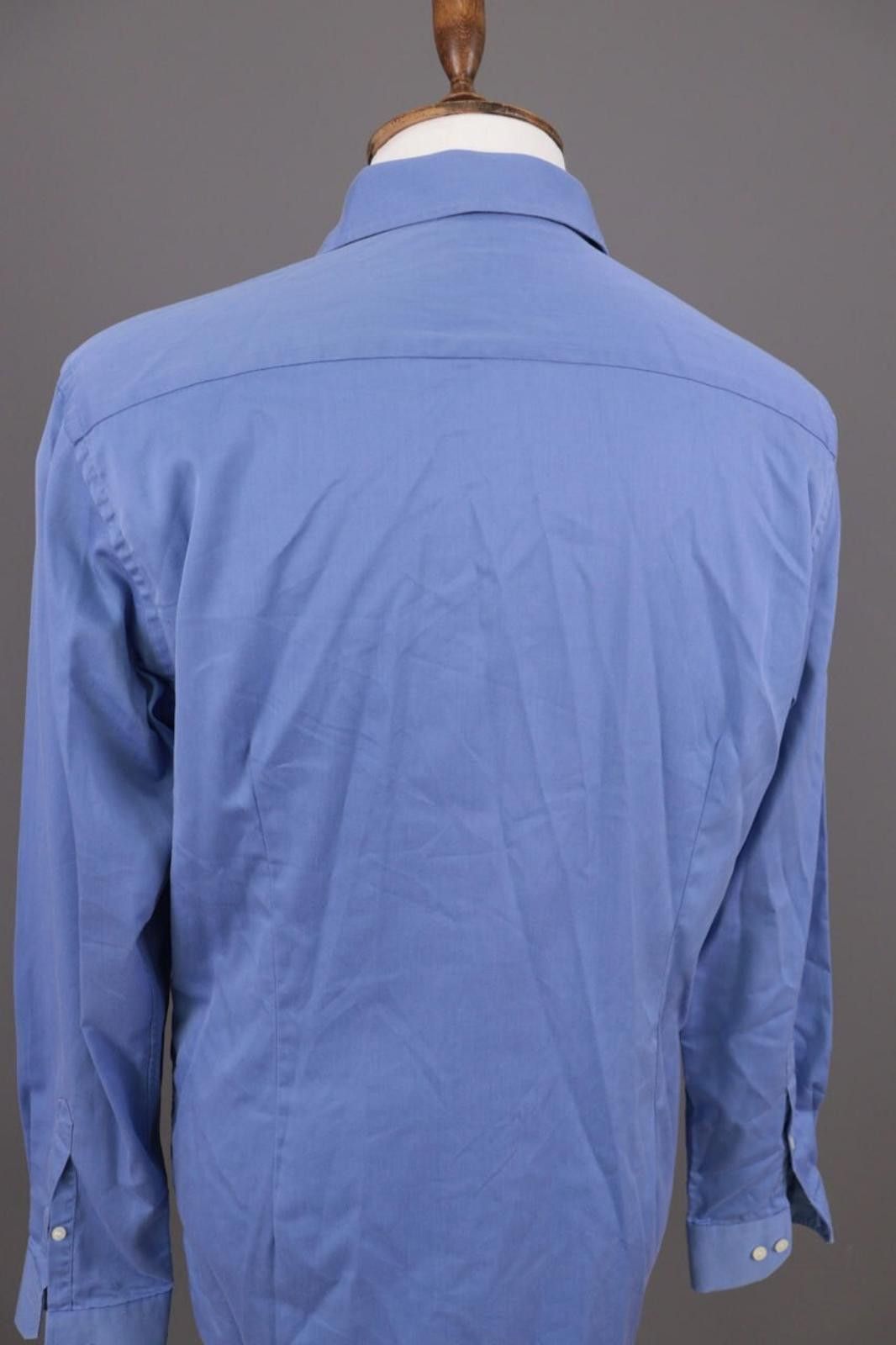Eton Eton Contemporary Blue Button Down Shirt Size 41 / 16 Size US M / EU 48-50 / 2 - 11 Thumbnail