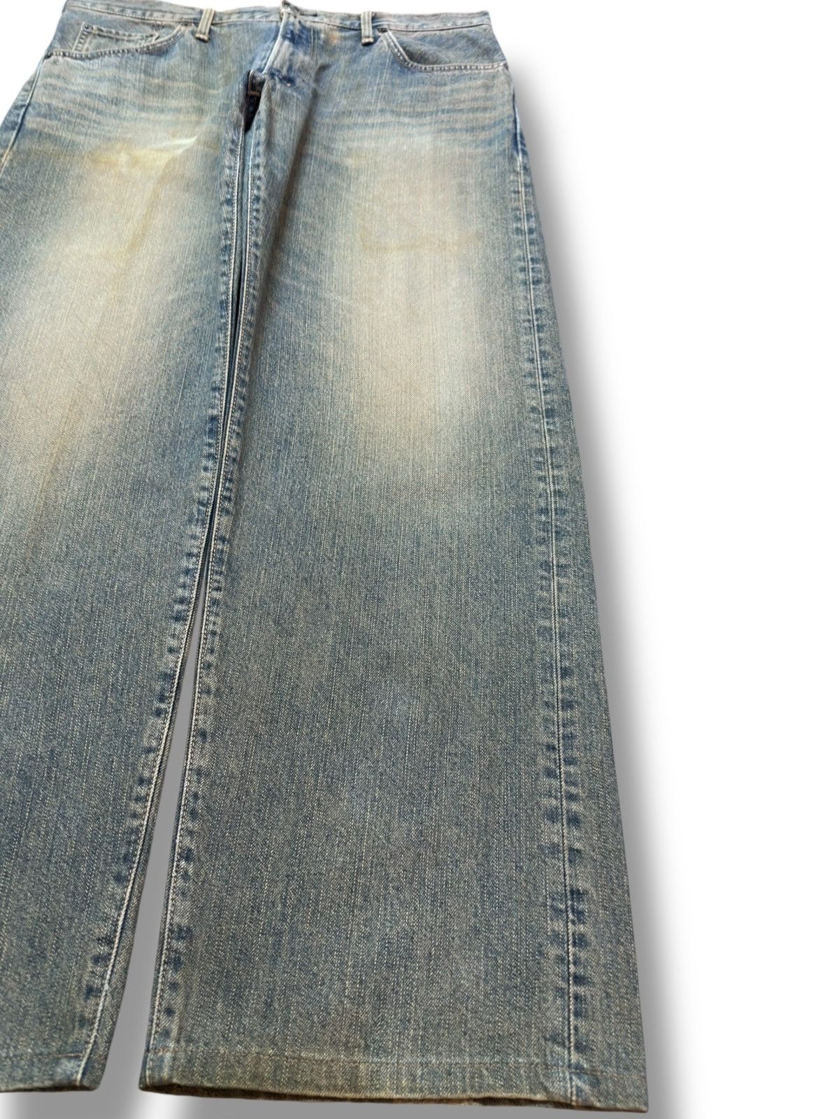 Edwin Vintage Edwin Exclusive Vintage Skater Baggy Mudwash Denim Size US 37 - 4 Thumbnail