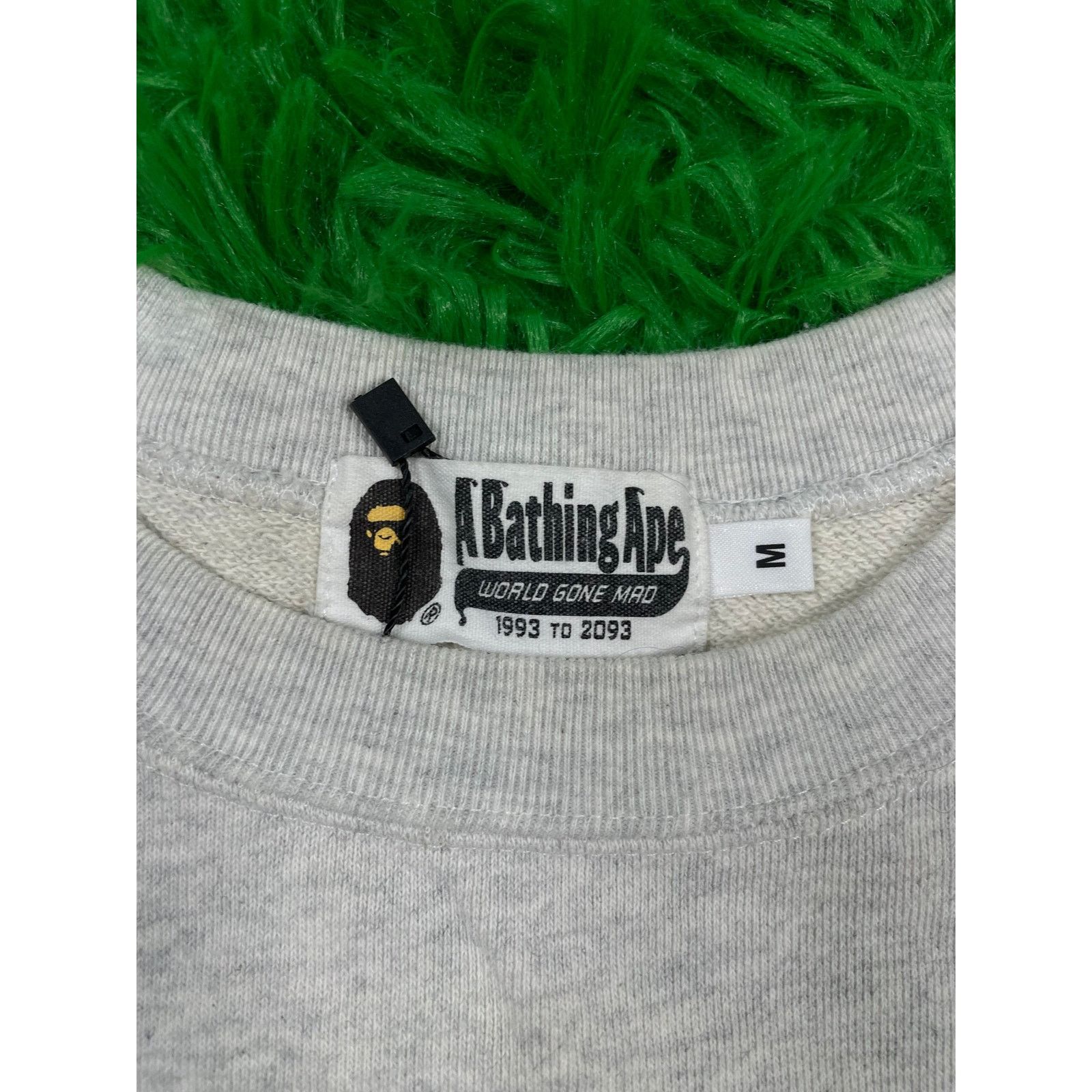 Bape BAPE Crewneck Grey Multi Medium Used Size US M / EU 48-50 / 2 - 4 Thumbnail
