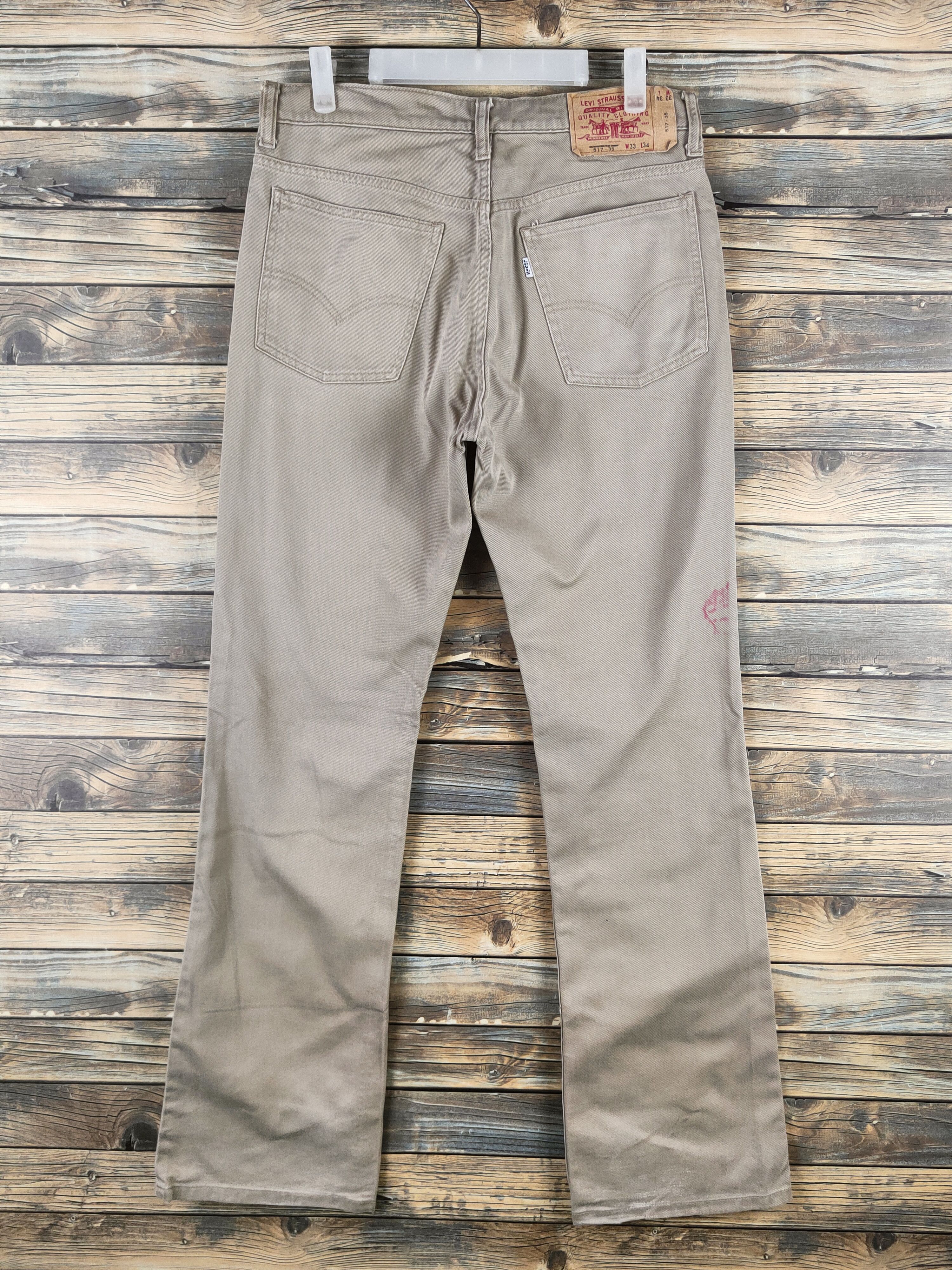 Levi's Levi's Beige Multipocket Soft Jeans #S2842 Size US 32 / EU 48 - 7 Thumbnail