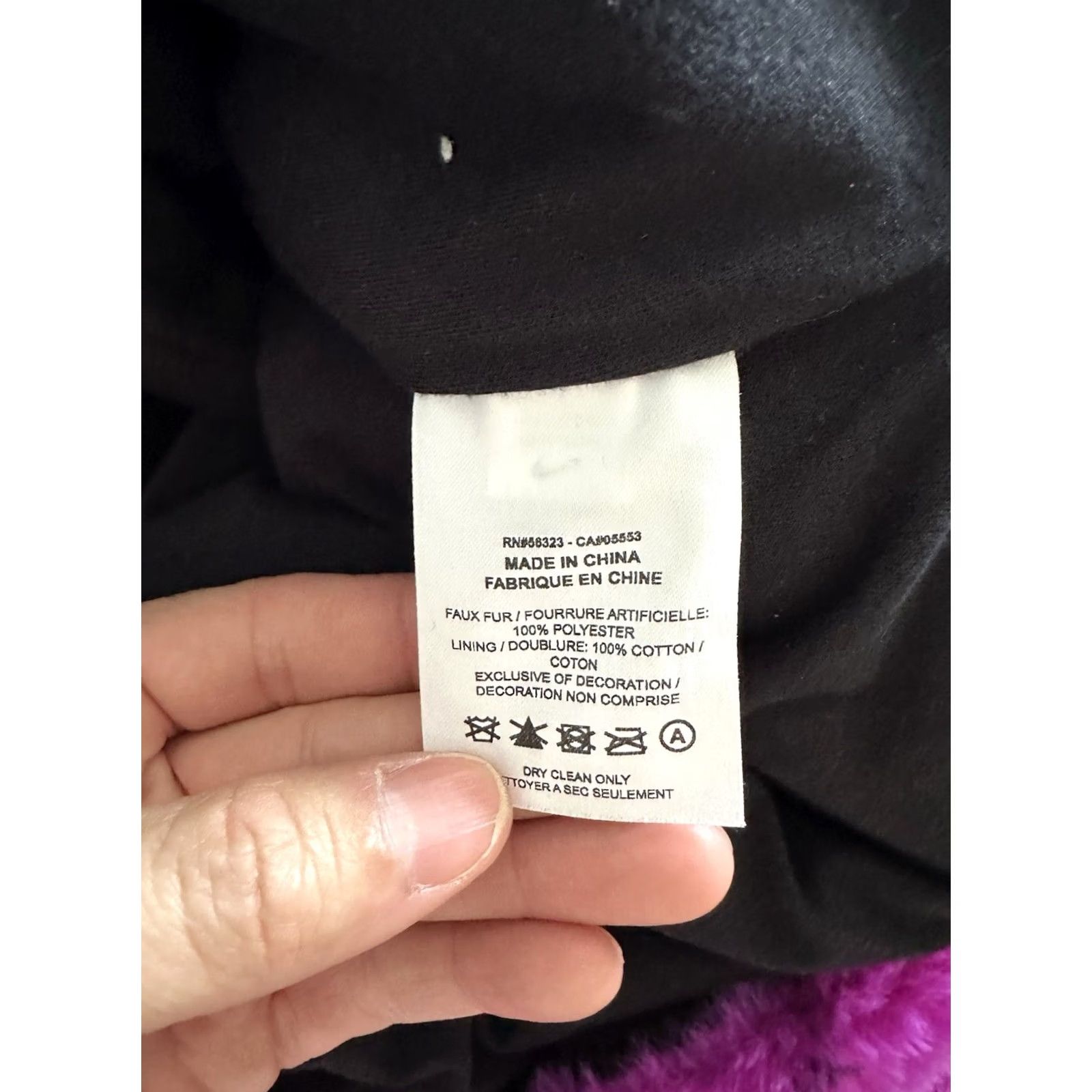Nike Nike Plush Womens Large Faux Fur Jacket Purple RARE EUC Size L / US 10 / IT 46 - 6 Thumbnail