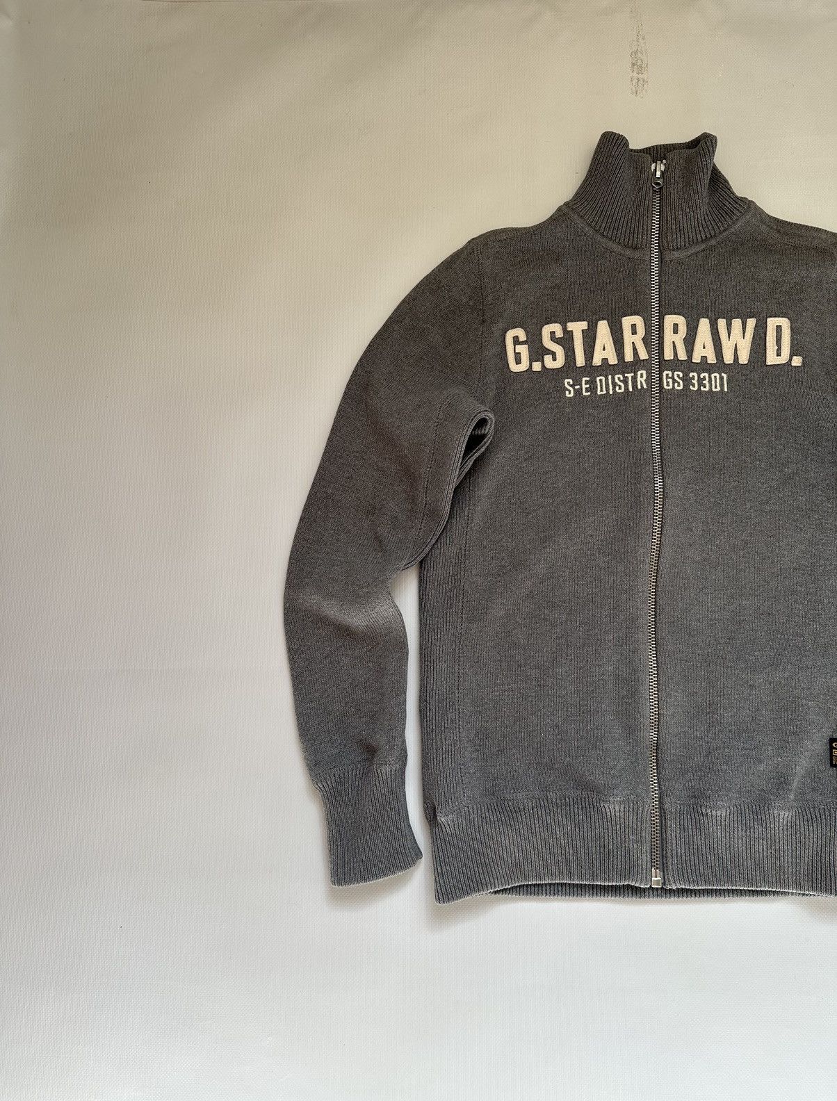 G-Star G-Star Raw knitted big logo vintage sweater Size US S / EU 44-46 / 1 - 2 Thumbnail