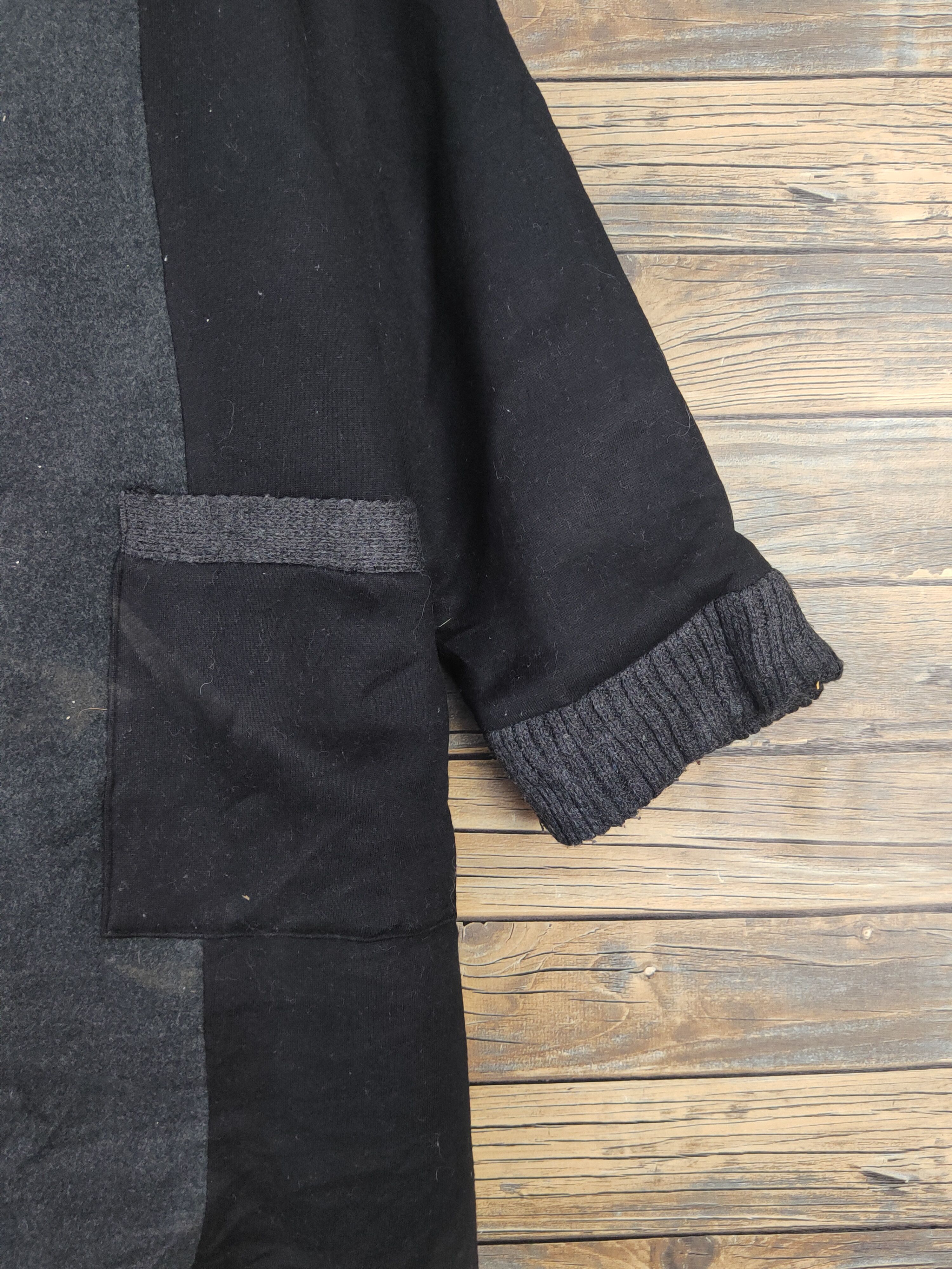 Japanese Brand × Vintage Old Vintage Design by Odds on Complex Black Coats Size US L / EU 52-54 / 3 - 6 Thumbnail
