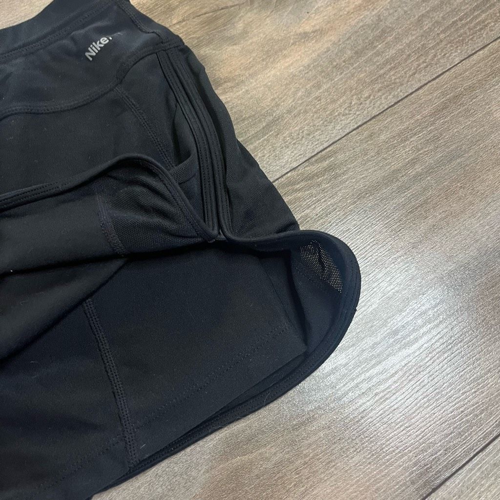 Nike Nike Black Athletic Workout Skort Women Large Bin O-22 Size 30" / US 8 / IT 44 - 5 Thumbnail