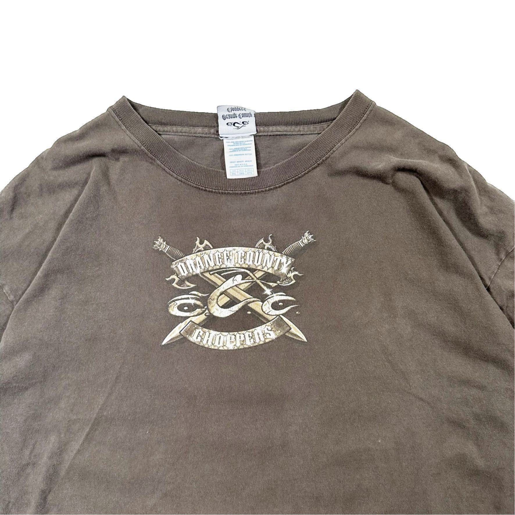 Vintage Vintage Orange County Choppers Graphic Dog T Shirt Size US XXL / EU 58 / 5 - 2 Thumbnail