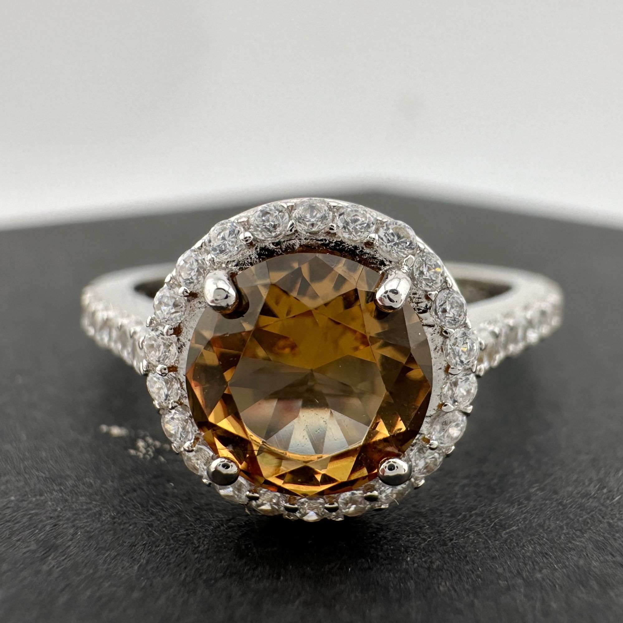 Other Beautiful Lab Created Sultanite Color Change Halo Ring - 6 Size ONE SIZE - 11 Thumbnail